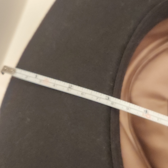 Brixton Victoria Felt Black/Black Satin Fedora - Picture 8 of 9